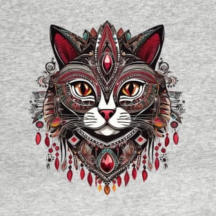 Regal Feline Aura T-Shirt